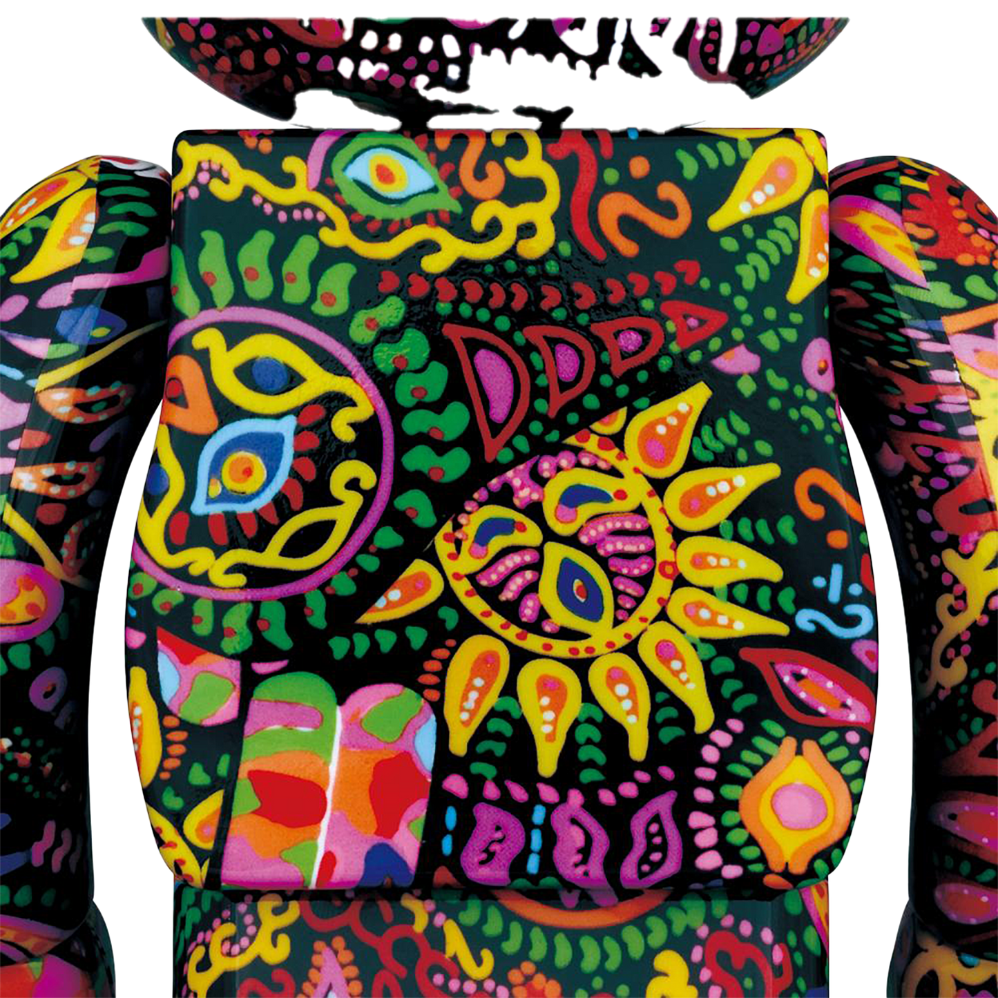 BE@RBRICK Psychedelic Paisley 1000％