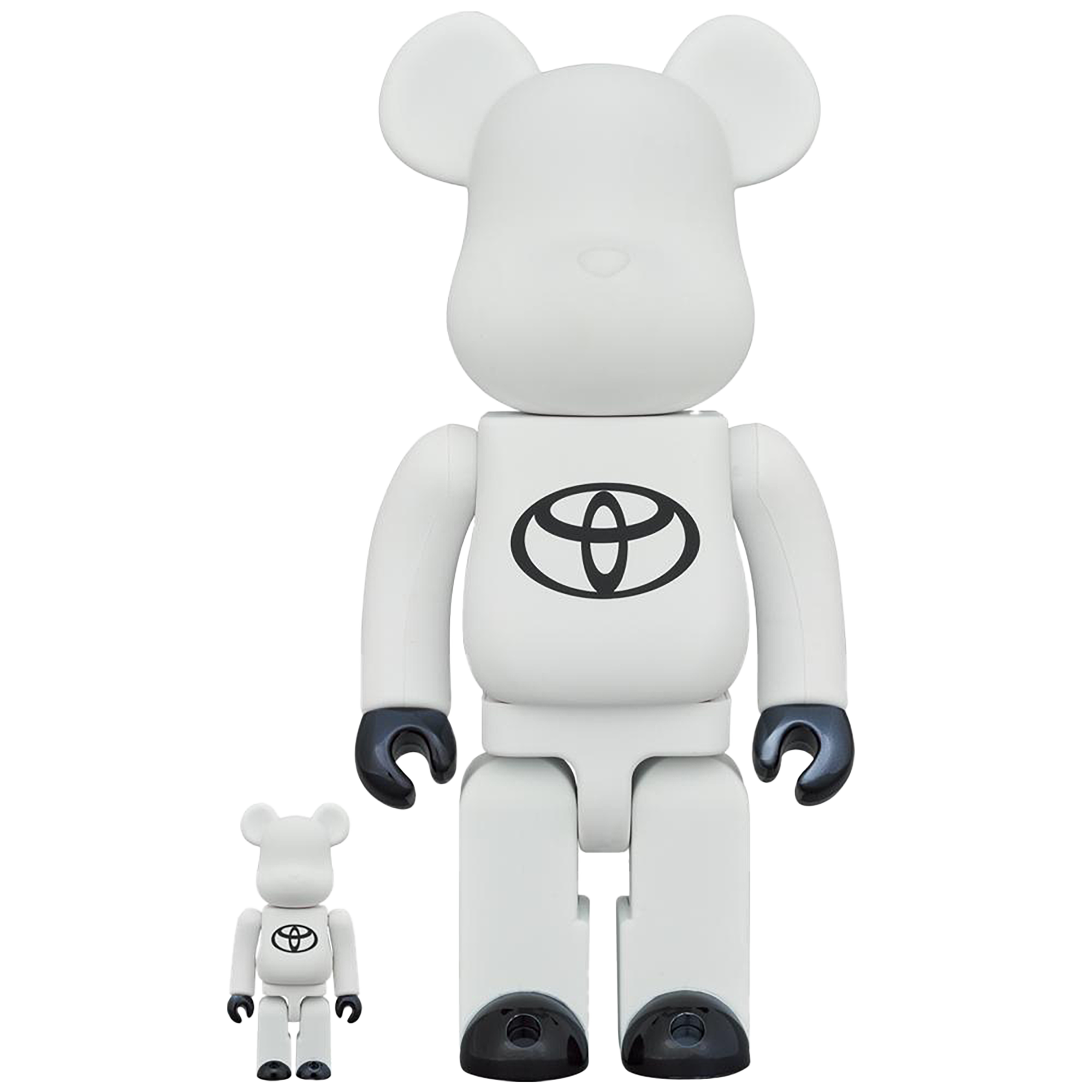 BE@RBRICK TOYOTA "Drive Your Teenage Dreams." WHITE Ver. 100％ & 400％