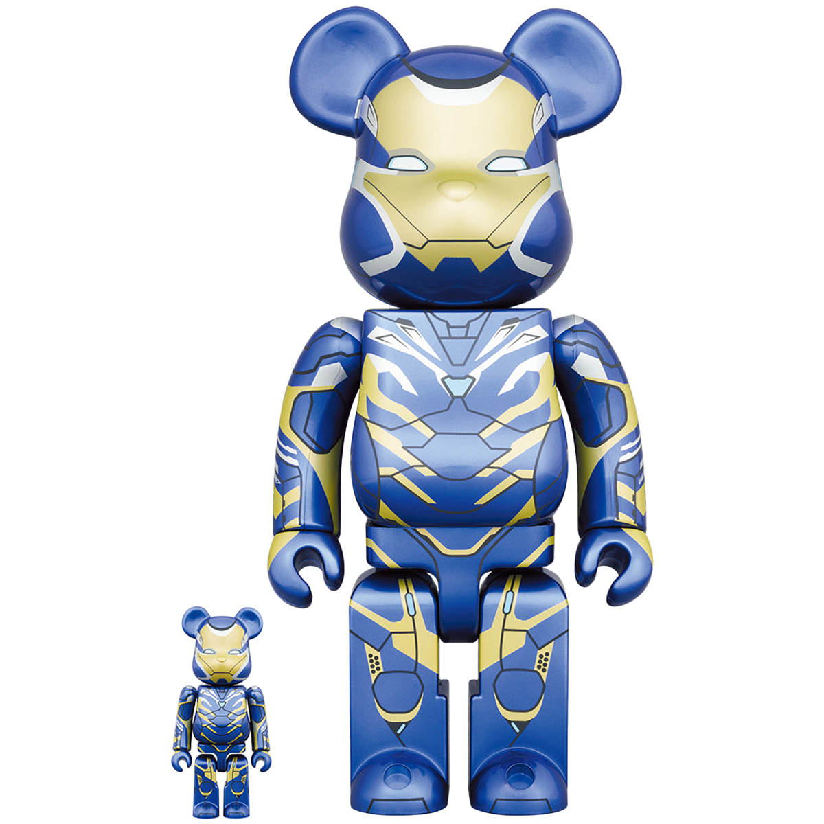 BE@RBRICK IRON MAN RESCUE SUIT 100％ & 400％