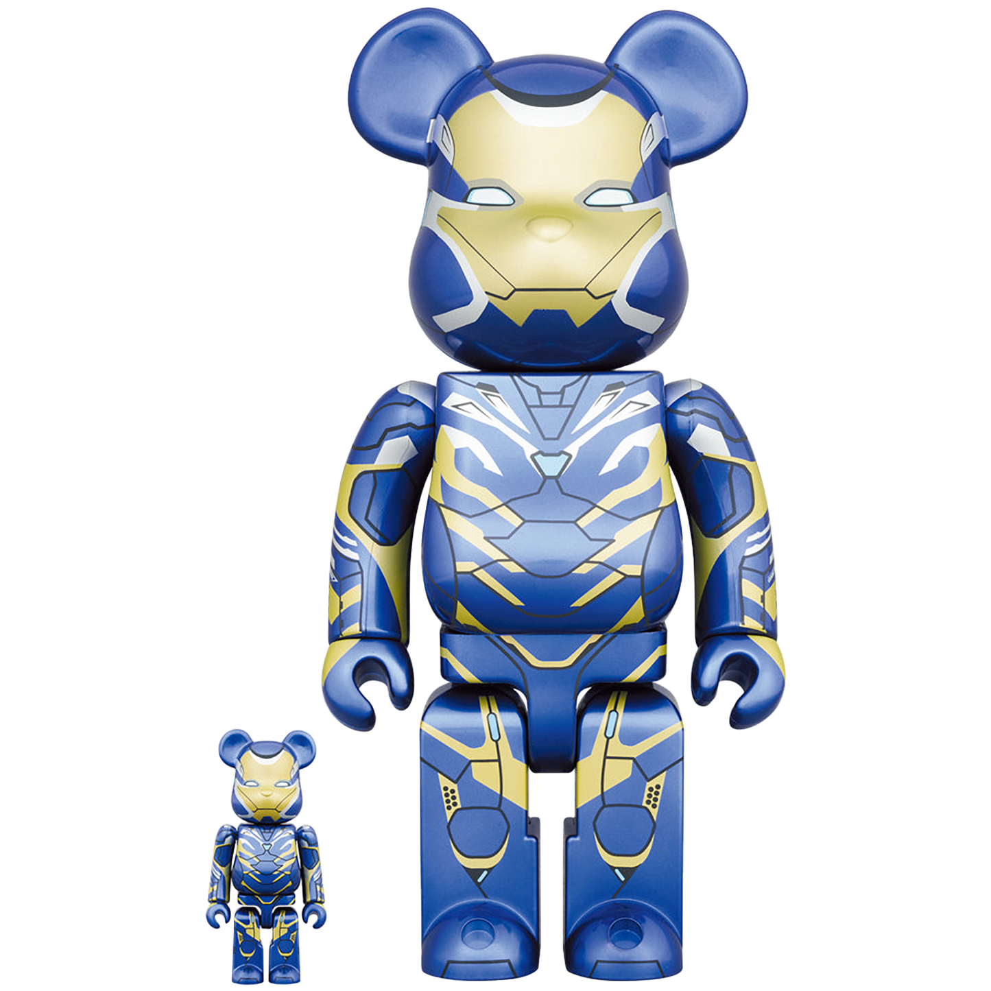 BE@RBRICK IRON MAN RESCUE SUIT 100％ & 400％