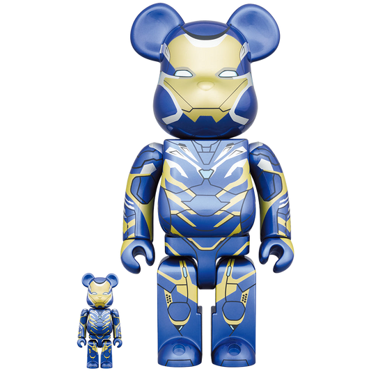 BE@RBRICK 钢铁侠救援服 100% & 400%