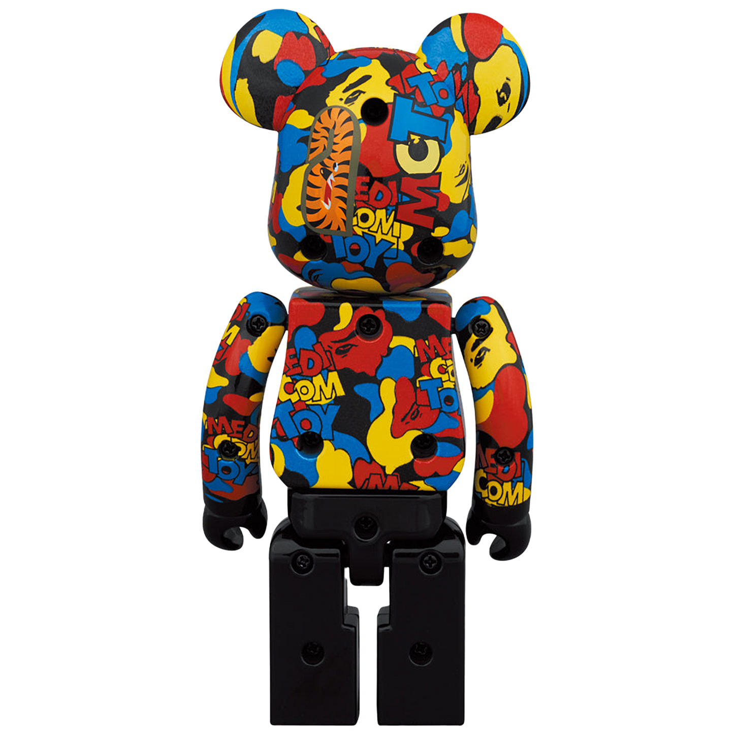 BE@RBRICK Superalloy MEDICOM TOY CAMO SHARK