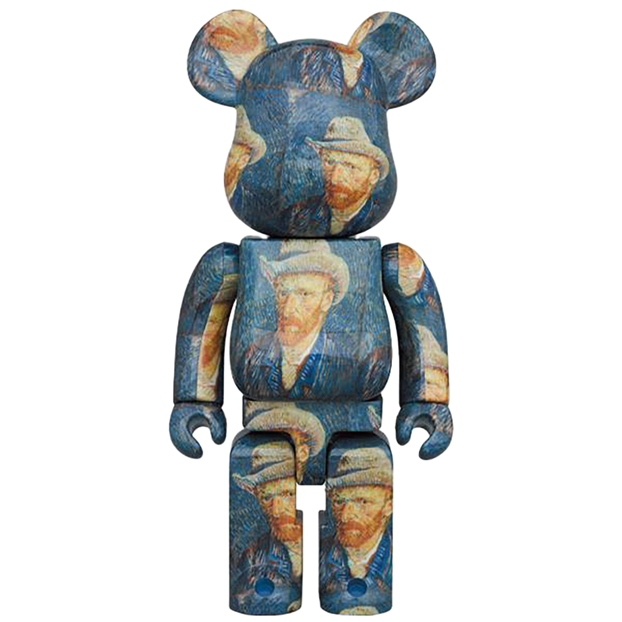 BE@RBRICK「Van Gogh Museum」Self-Portrait with Grey Felt Hat 1000%