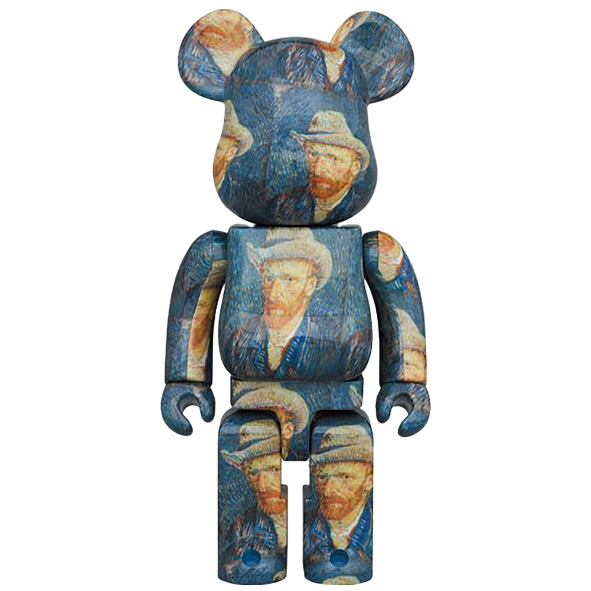 BE@RBRICK「Van Gogh Museum」Self-Portrait with Grey Felt Hat 1000