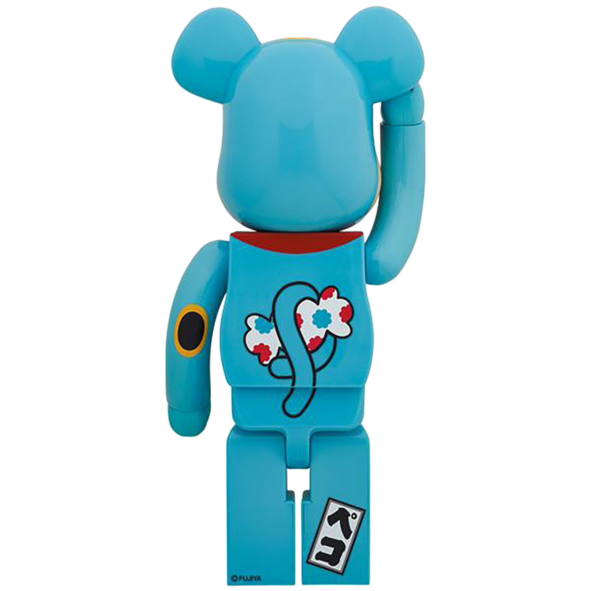 BE@RBRICK Maneki Neko Peko-chan Blue G.I.D 1000％