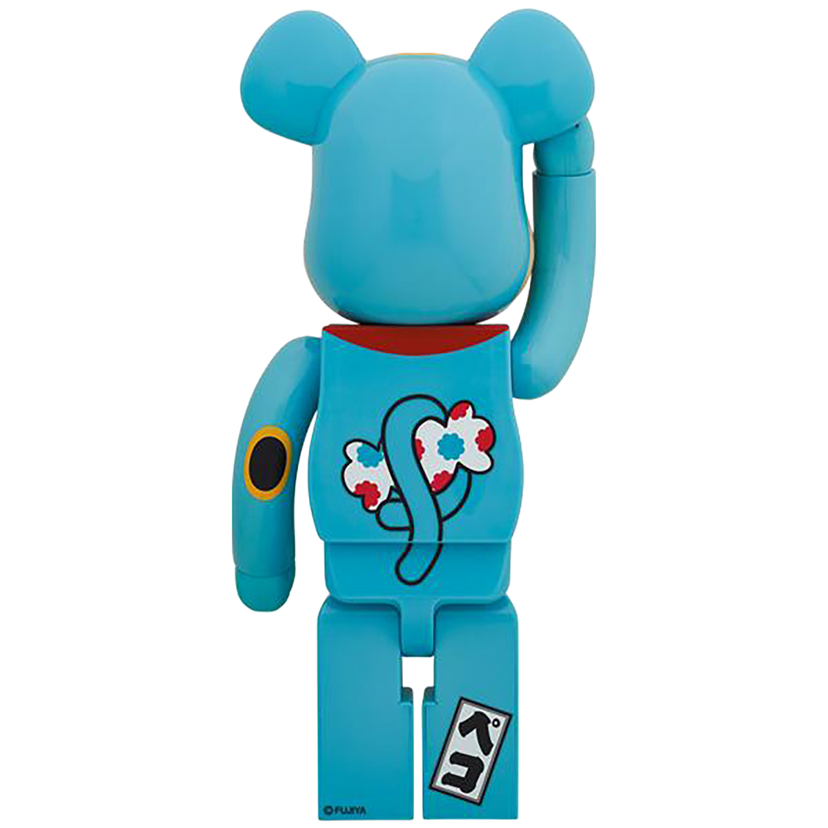 BE@RBRICK Maneki Neko Peko-chan Blue G.I.D 1000％