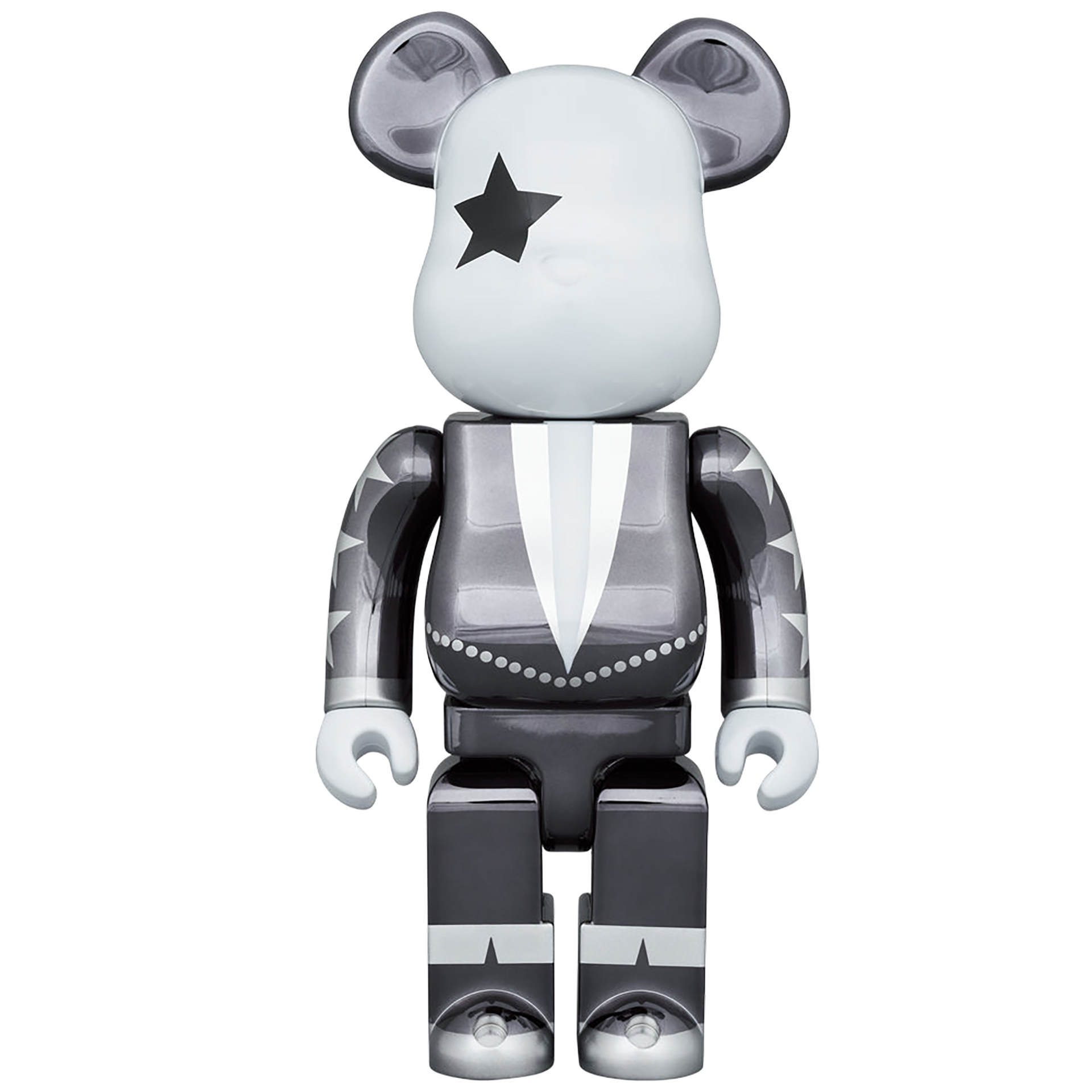 BE@RBRICK KISS STAR CHILD CHROME Ver.1000％ | MEDICOM TOY OFFICIAL