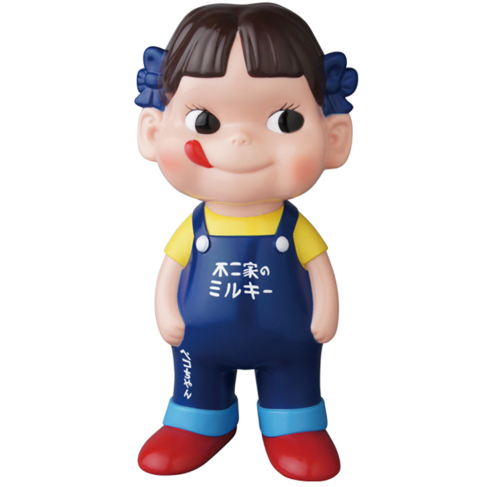 不二家ソフビコレクション ペコちゃん（青オーバーオール）_0