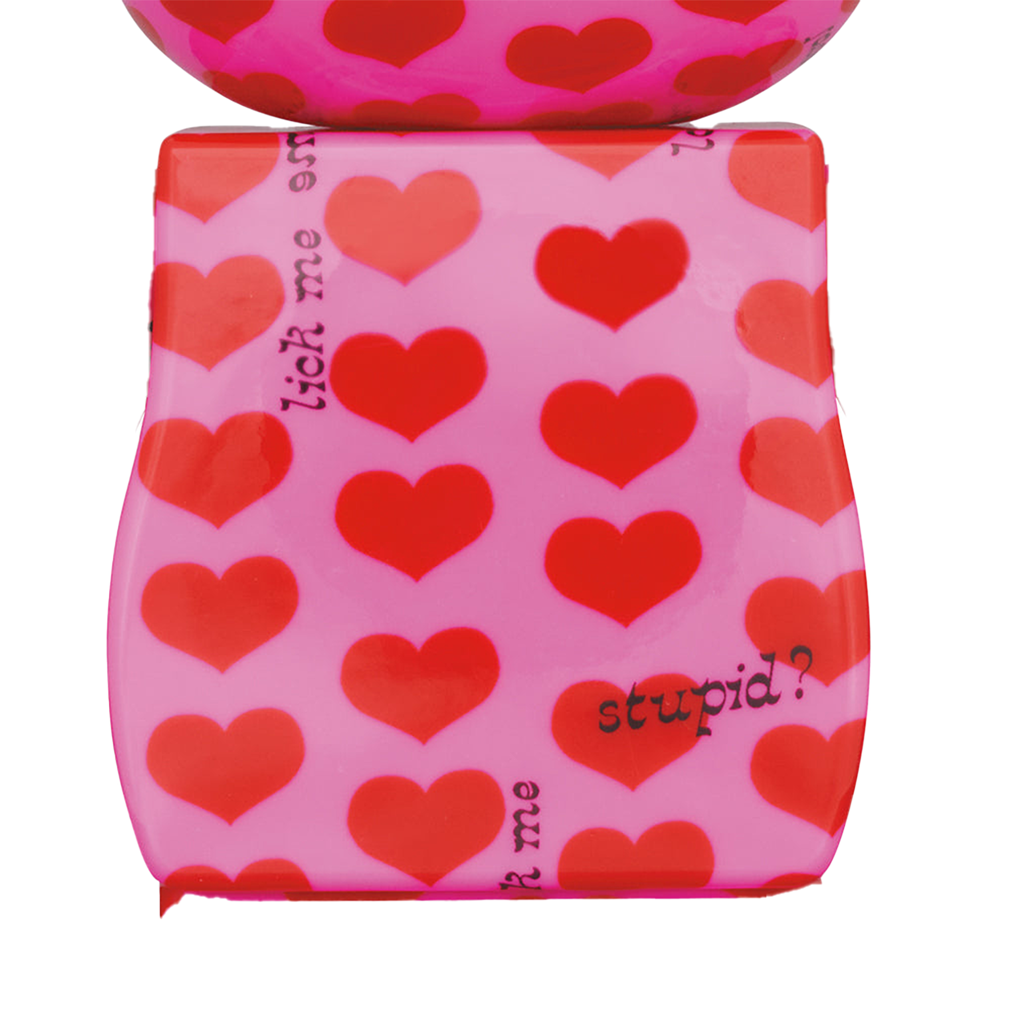 BE@RBRICK Pink Heart 100％ & 400％