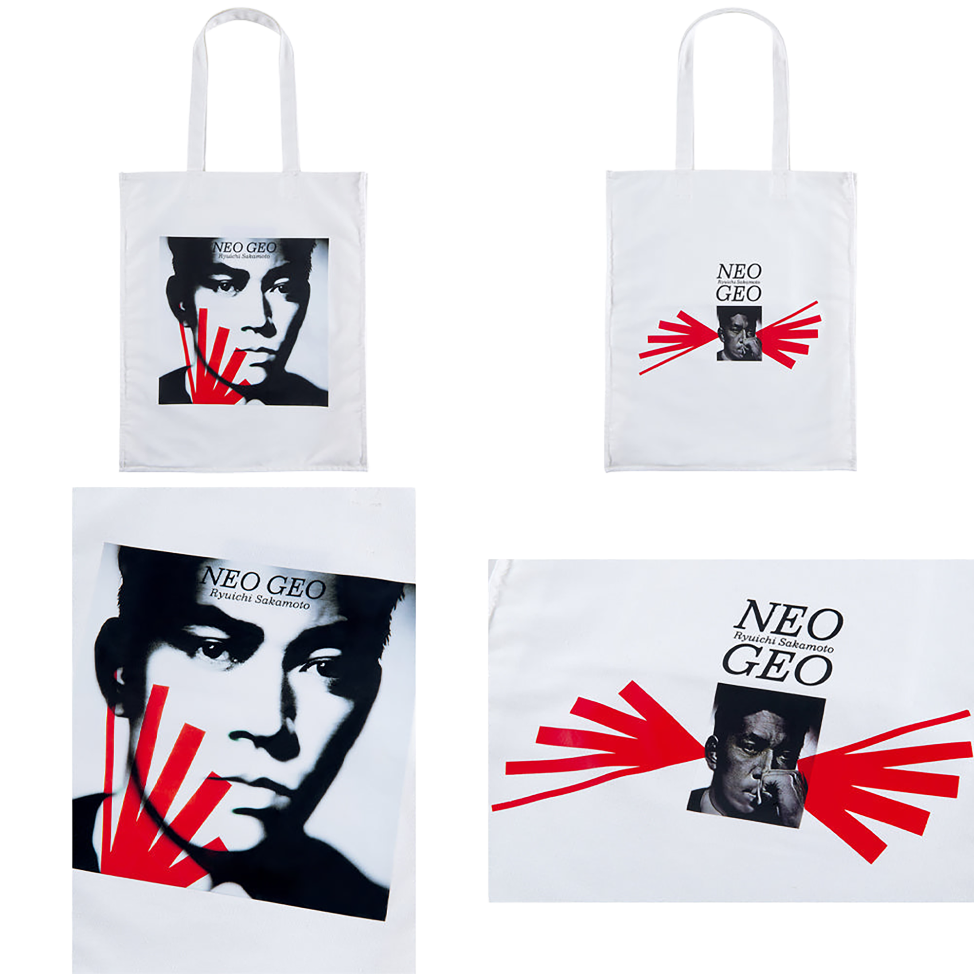 MLE Ryuichi Sakamoto 「NEO GEO」 TOTE BAG
