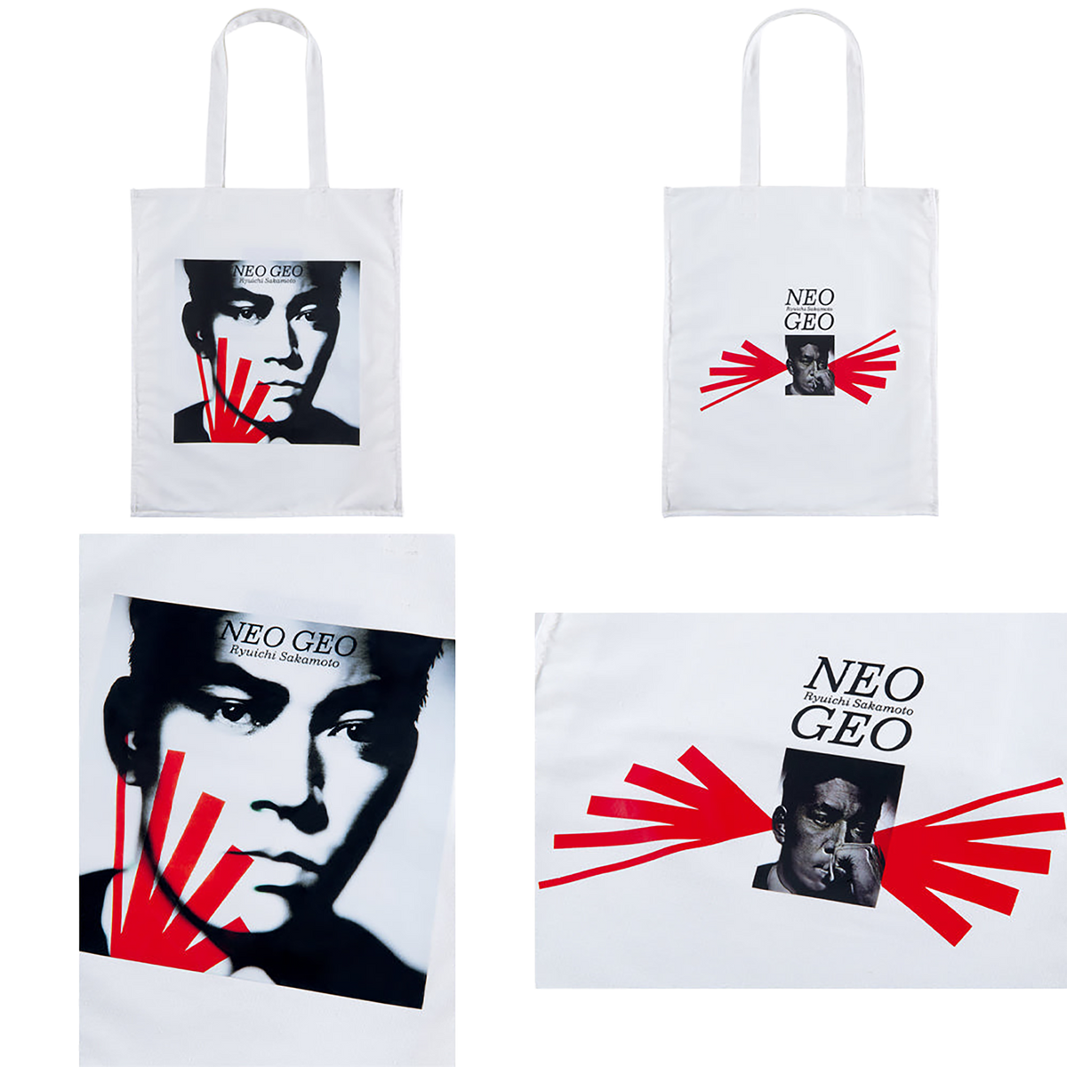 MLE Ryuichi Sakamoto 「NEO GEO」 TOTE BAG
