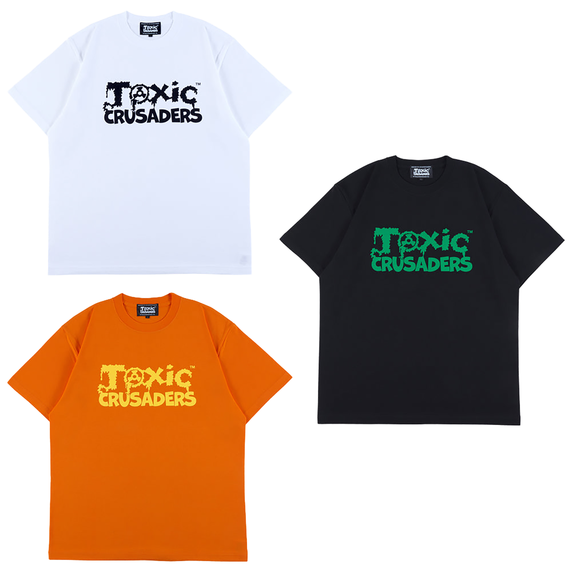 MLE × The Toxic Crusaders "TOXIC LOGO" TEE