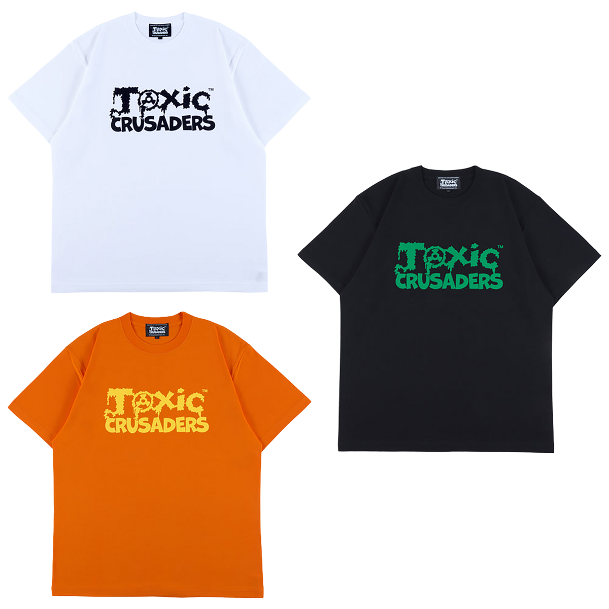 MLE × The Toxic Crusaders "TOXIC LOGO" TEE