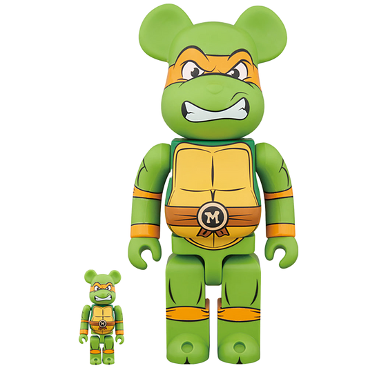 BE@RBRICK MICHELANGELO 100％ & 400％