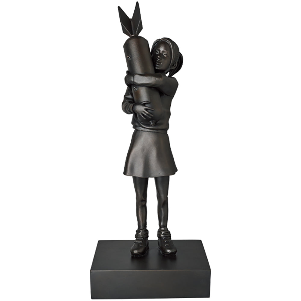 BOMB HUGGER BRONZE STATUE_0