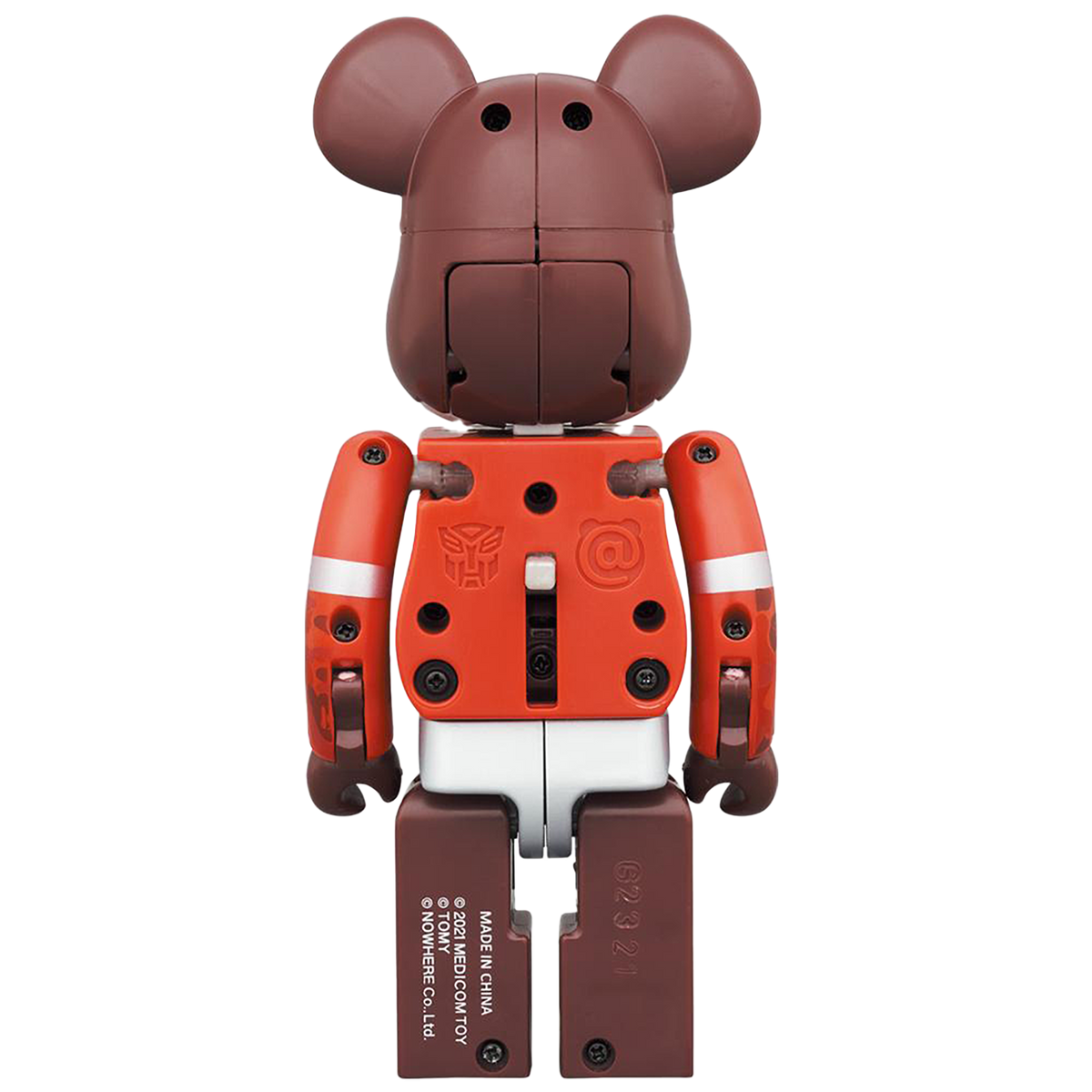 BE@RBRICK × TRANSFORMERS OPTIMUS PRIME BAPE(R) RED