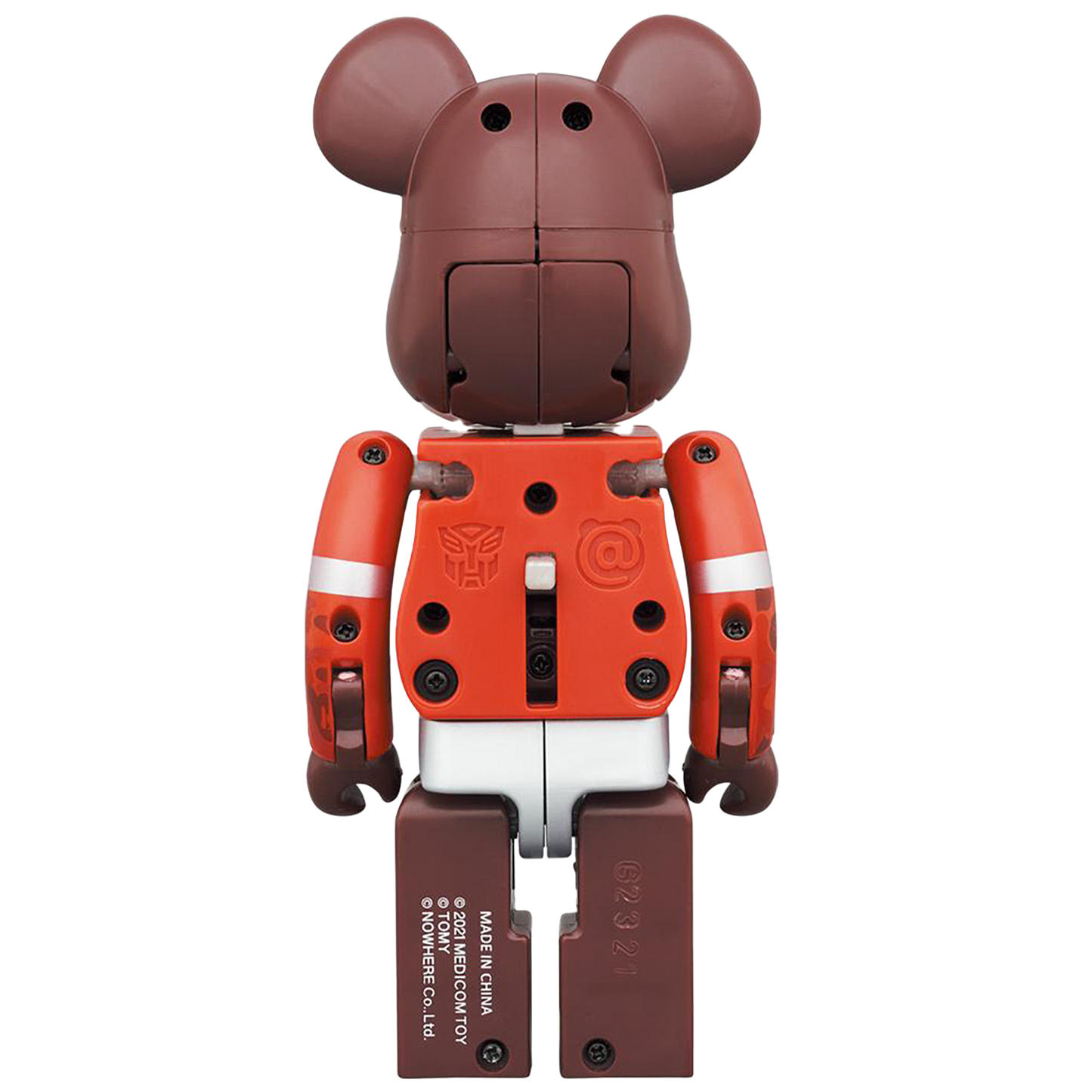 BE@RBRICK × TRANSFORMERS OPTIMUS PRIME BAPE(R) RED