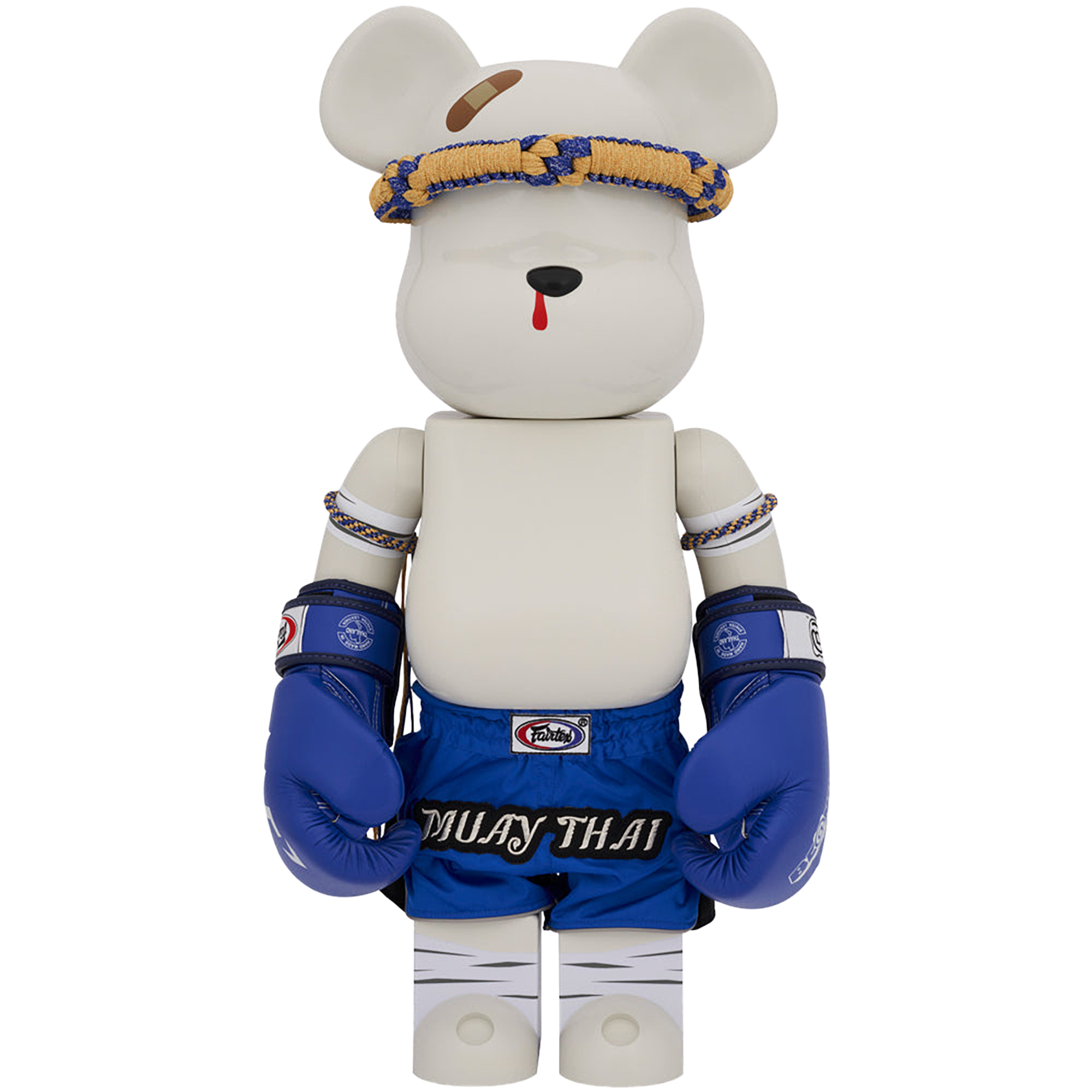 BE@RBRICK Muay Thai Blue 1000％