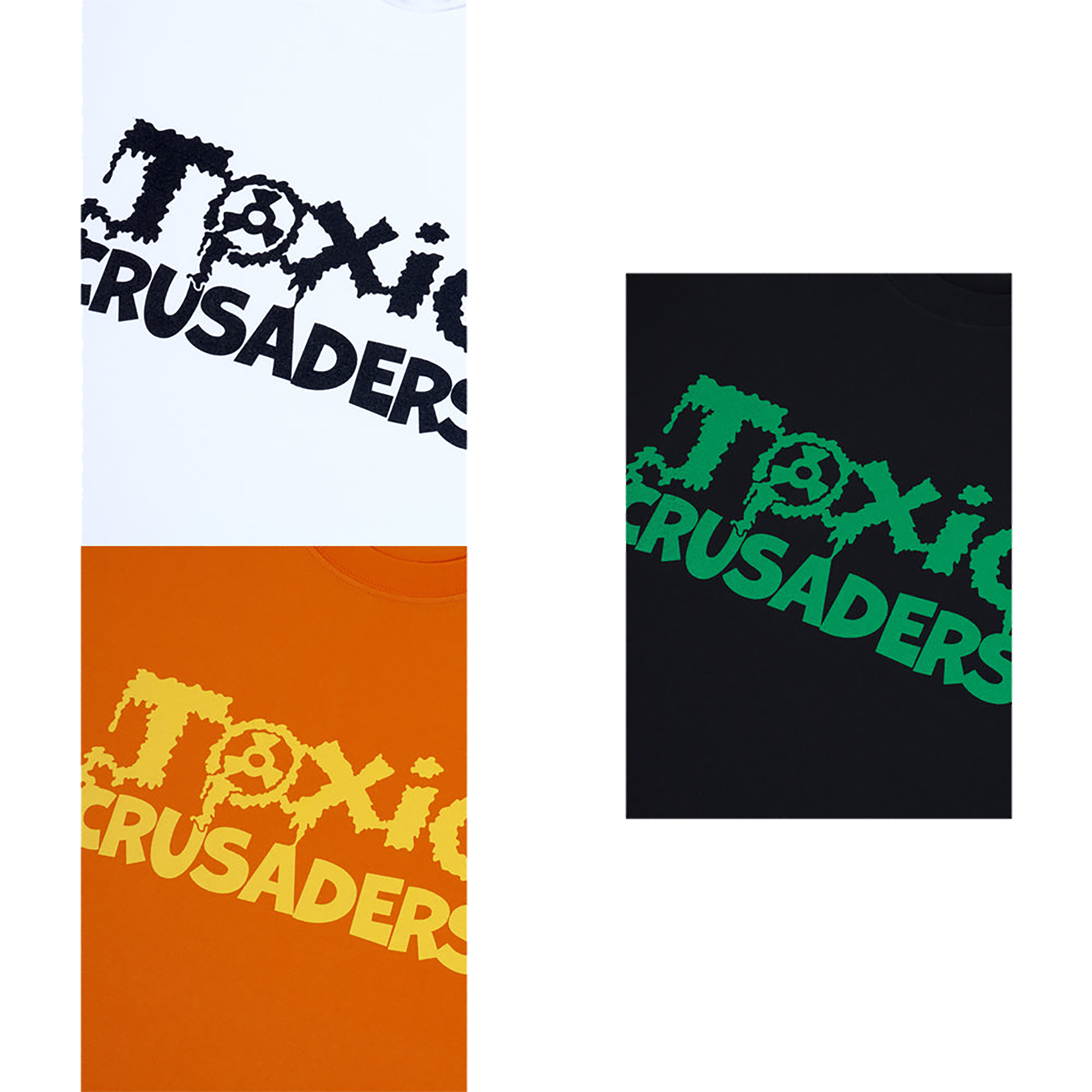 MLE × The Toxic Crusaders "TOXIC LOGO" TEE