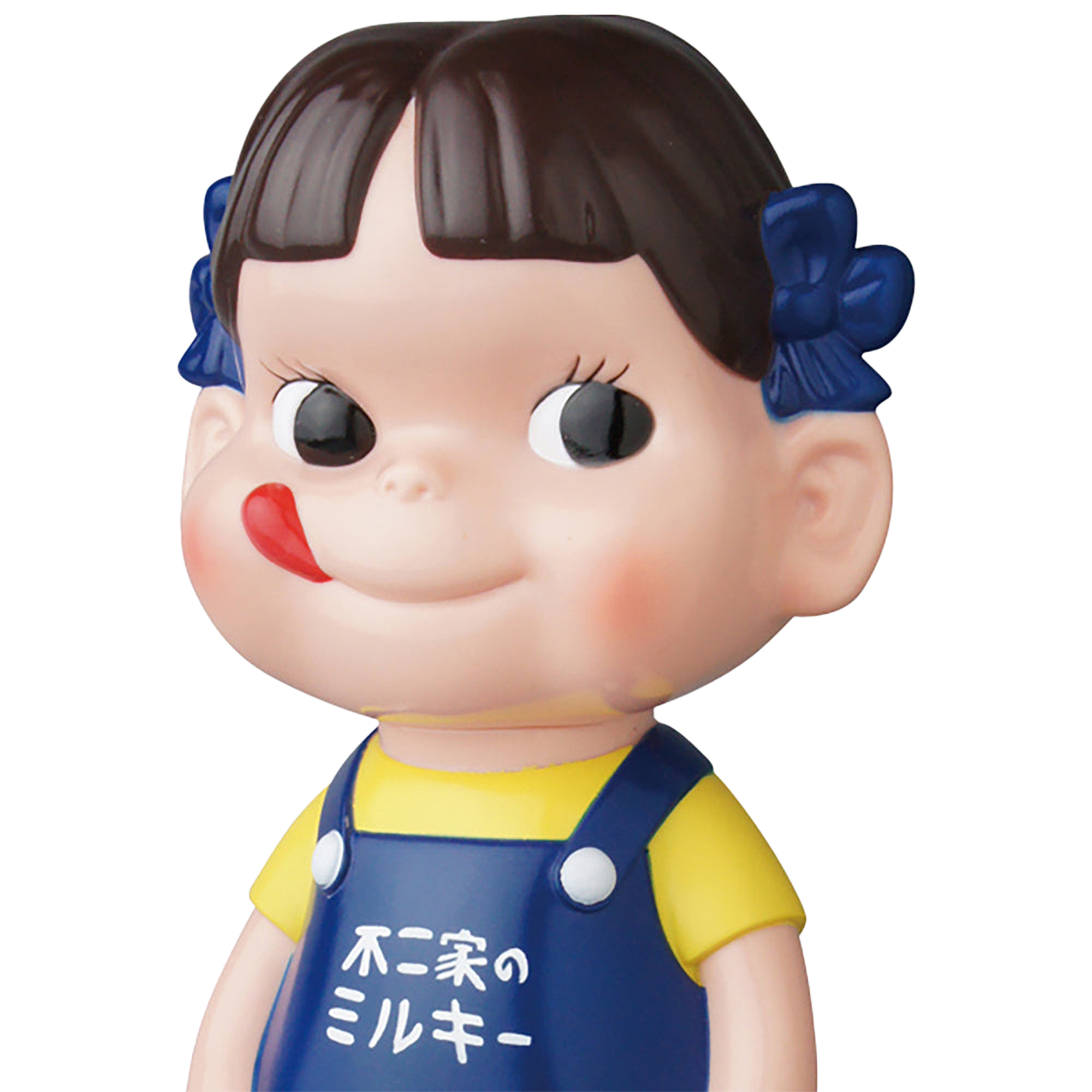 不二家ソフビコレクション ペコちゃん（青オーバーオール）