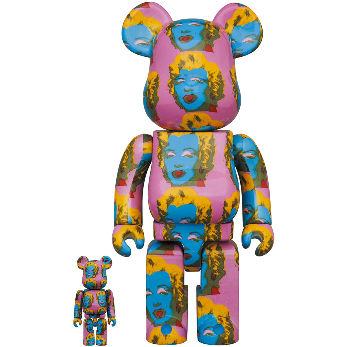 BE@RBRICK Andy Warhol Marilyn Monroe #2 100％ & 400％