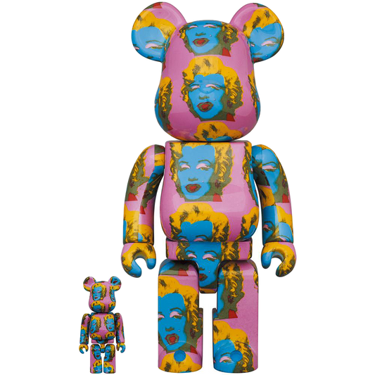 BE@RBRICK 安迪·沃霍尔 玛丽莲·梦露 #2 100% & 400%