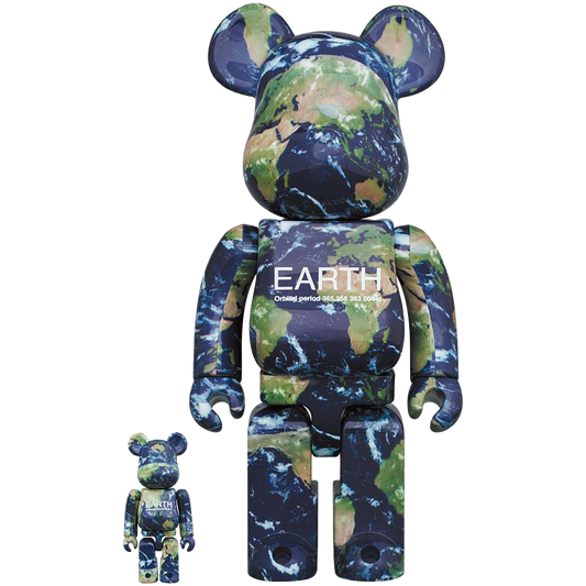 EARTH BE@RBRICK 100% & 400%
