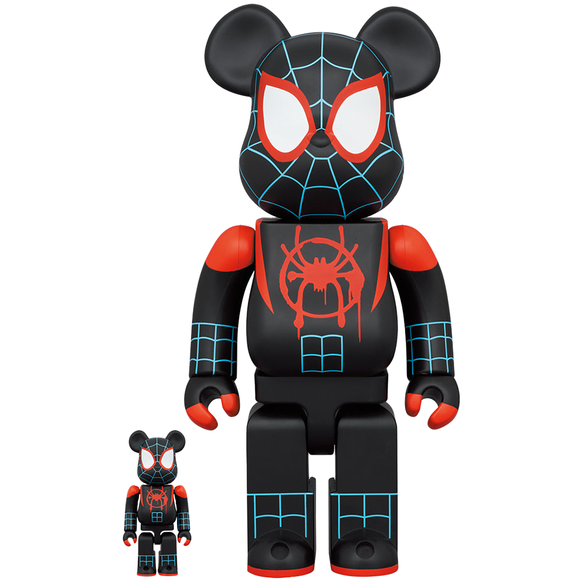 BE@RBRICK 『SPIDER-MAN:INTO THE SPIDER-VERSE』 SPIDER-MAN (Miles Morales) 100％ & 400％