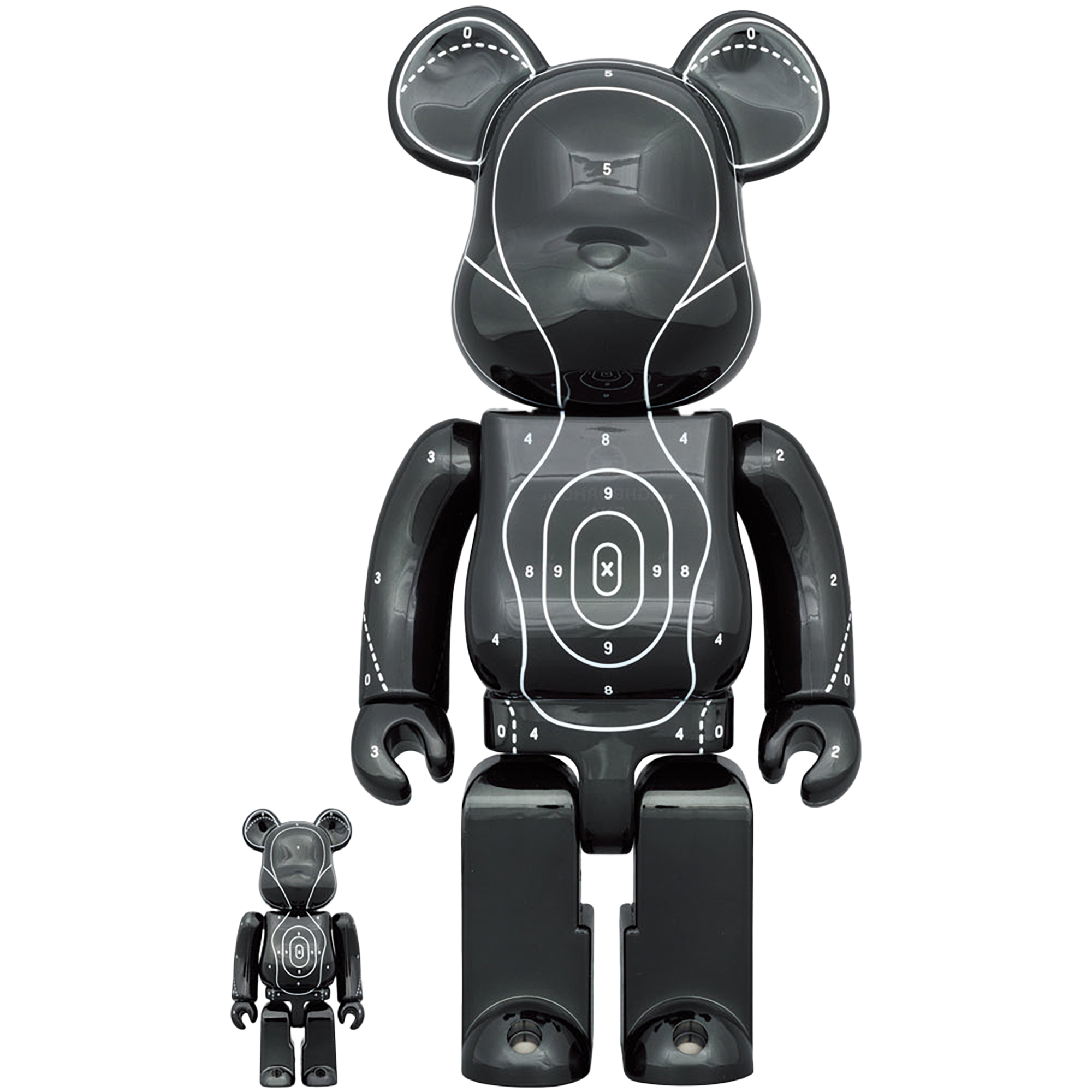 BE@RBRICK EMOTIONALLY UNAVAILABLE × NEIGHBORHOOD 100％ & 400％
