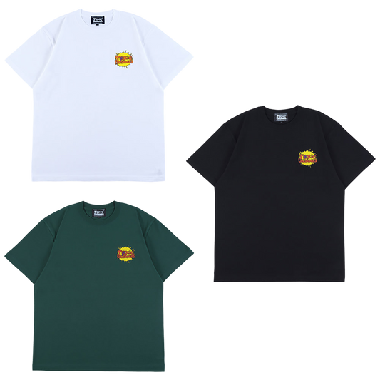 MLE × The Toxic Crusaders "SPLASH LOGO" TEE