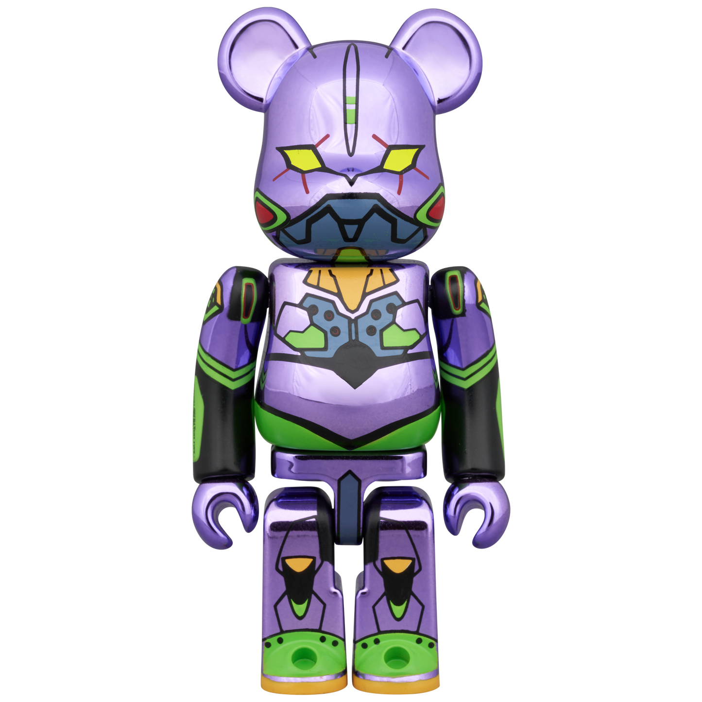 BE@RBRICK エヴァンゲリオン 初号機(新塗装メッキ版)& エヴァンゲリオン 第13号機(新塗装メッキ版) 2PCS SET_1