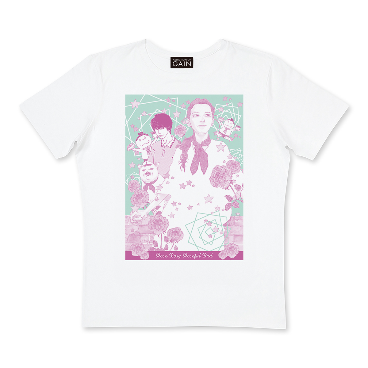 いくえみ綾  『ローズ ローズィ ローズフル バッド』 Tシャツ_0