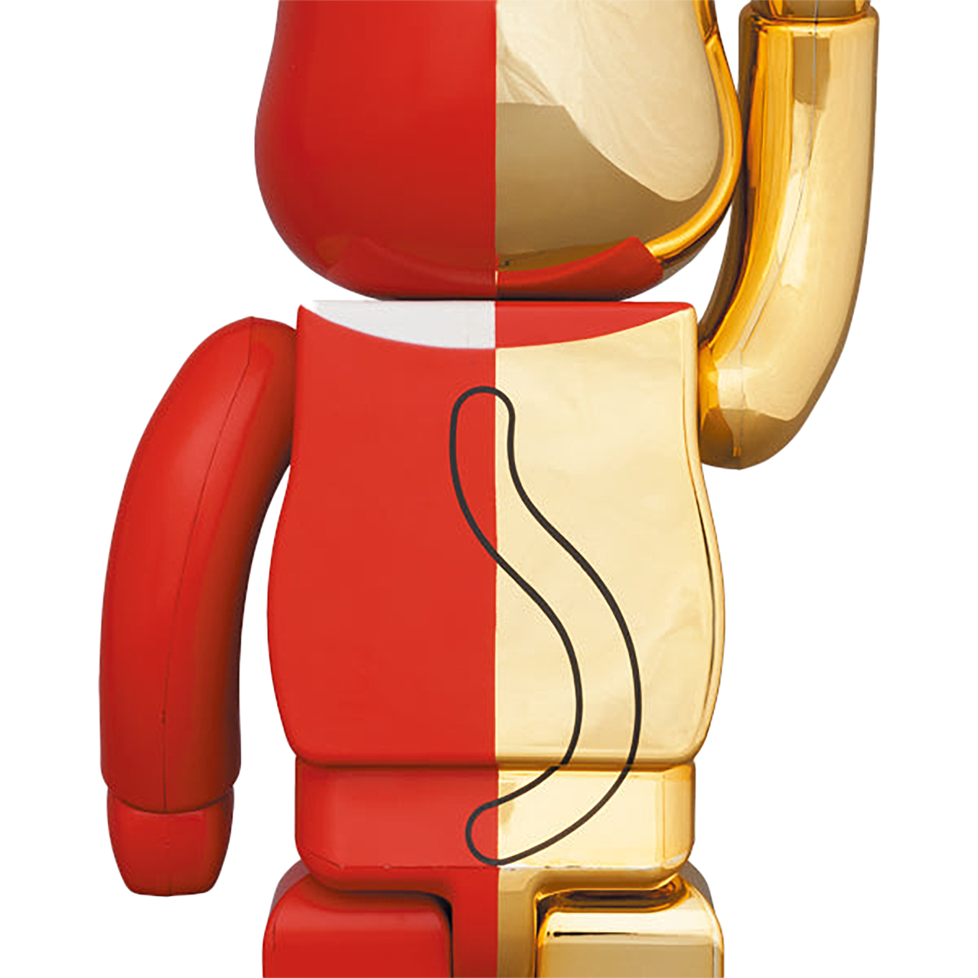 BE@RBRICK Manekineko Gold×Red 100％ & 400％