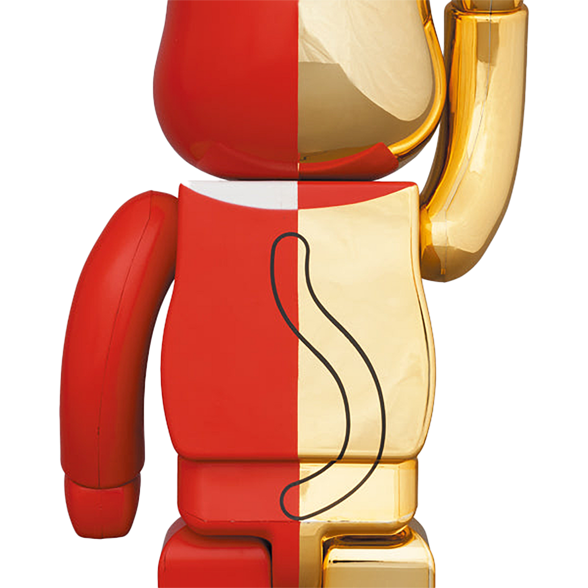 BE@RBRICK Manekineko Gold×Red 100％ & 400％