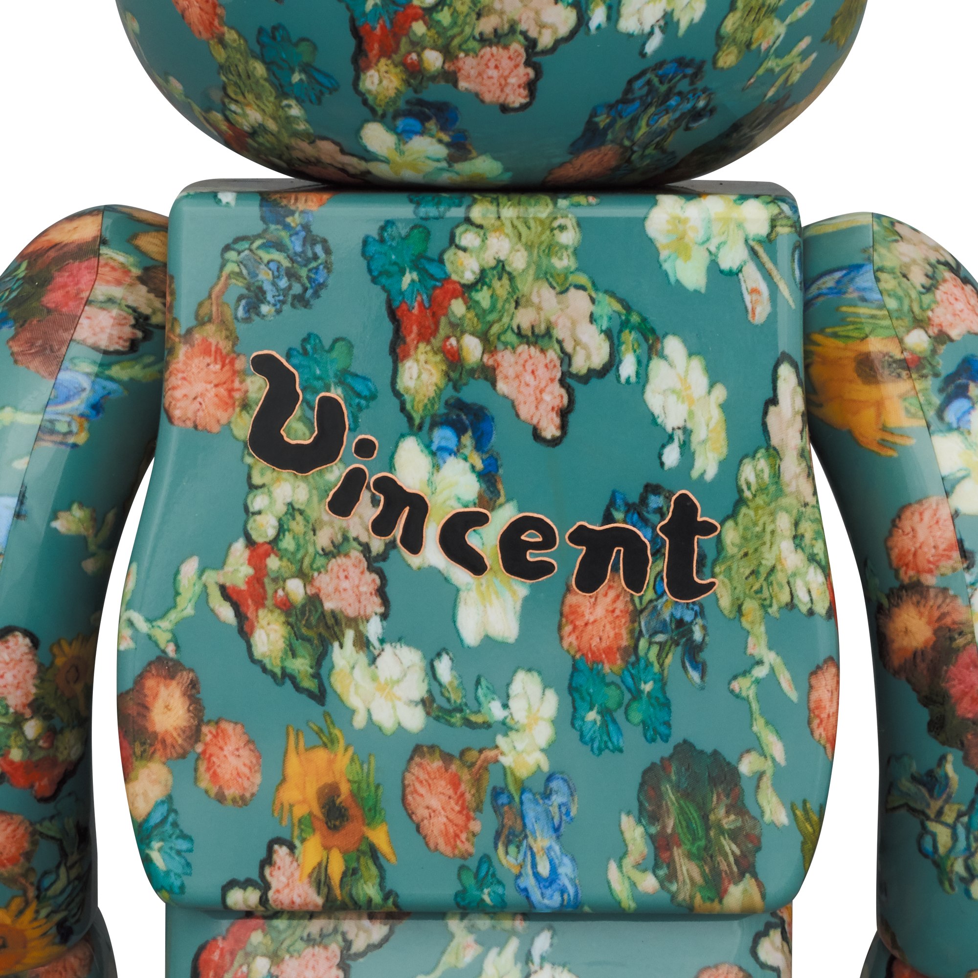 BE@RBRICK × Van Gogh Museum Floral Pattern 50th Anniversary Design