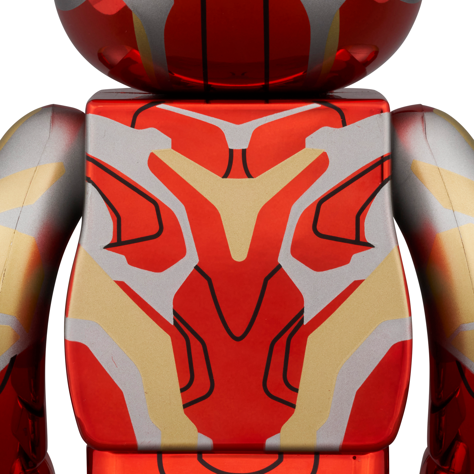 BE@RBRICK IRON MAN MARK85 CHROME Ver. 100％ & 400％