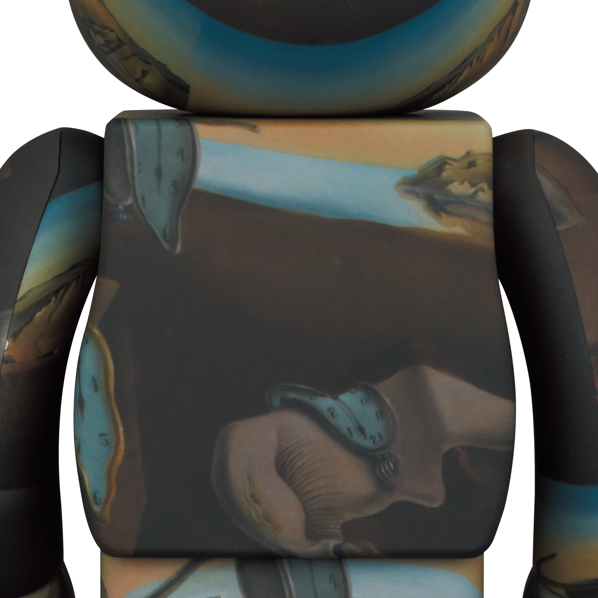 BE@RBRICK Salvador Dali THE PERSISTENCE OF MEMORY 100％ & 400％