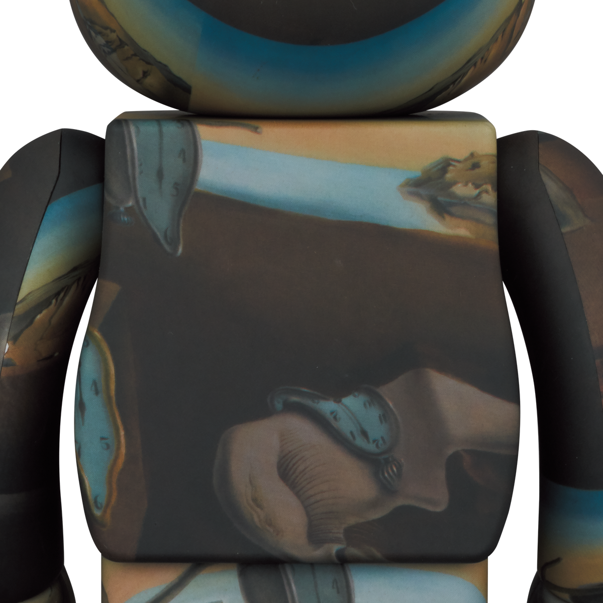 BE@RBRICK Salvador Dali THE PERSISTENCE OF MEMORY 100％ & 400％