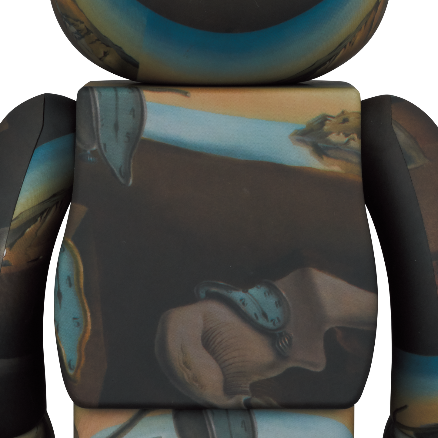 BE@RBRICK Salvador Dali THE PERSISTENCE OF MEMORY 100％ & 400％