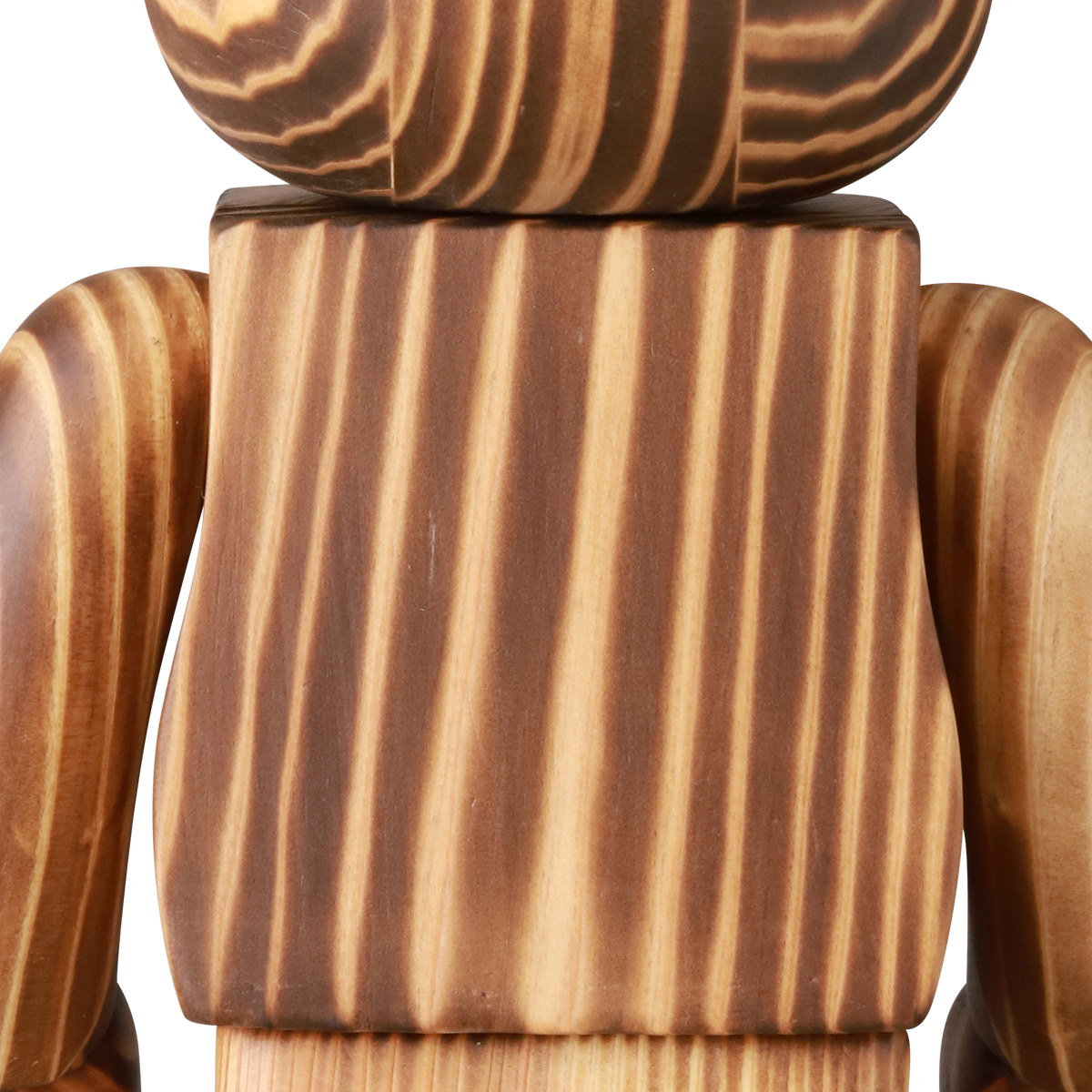 BE@RBRICK Karimoku BURN WOOD 400%