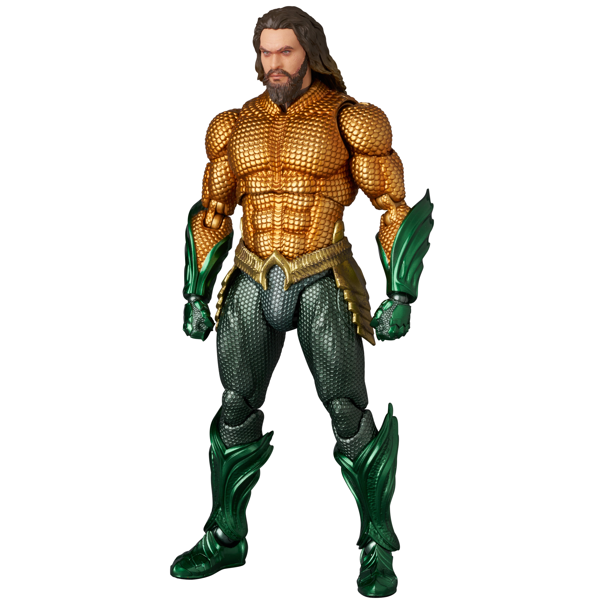 MAFEX AQUAMAN（GOLD & GREEN SUIT）
