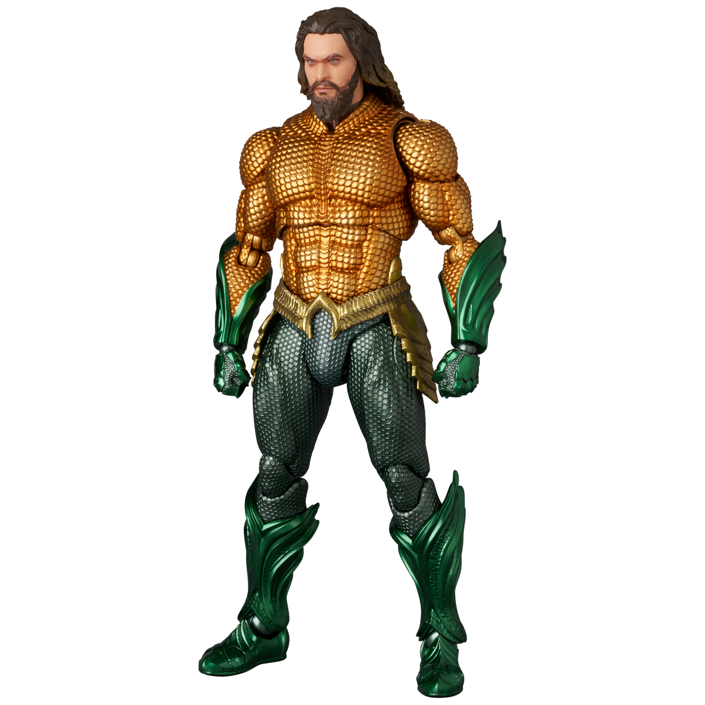 MAFEX AQUAMAN（GOLD & GREEN SUIT）
