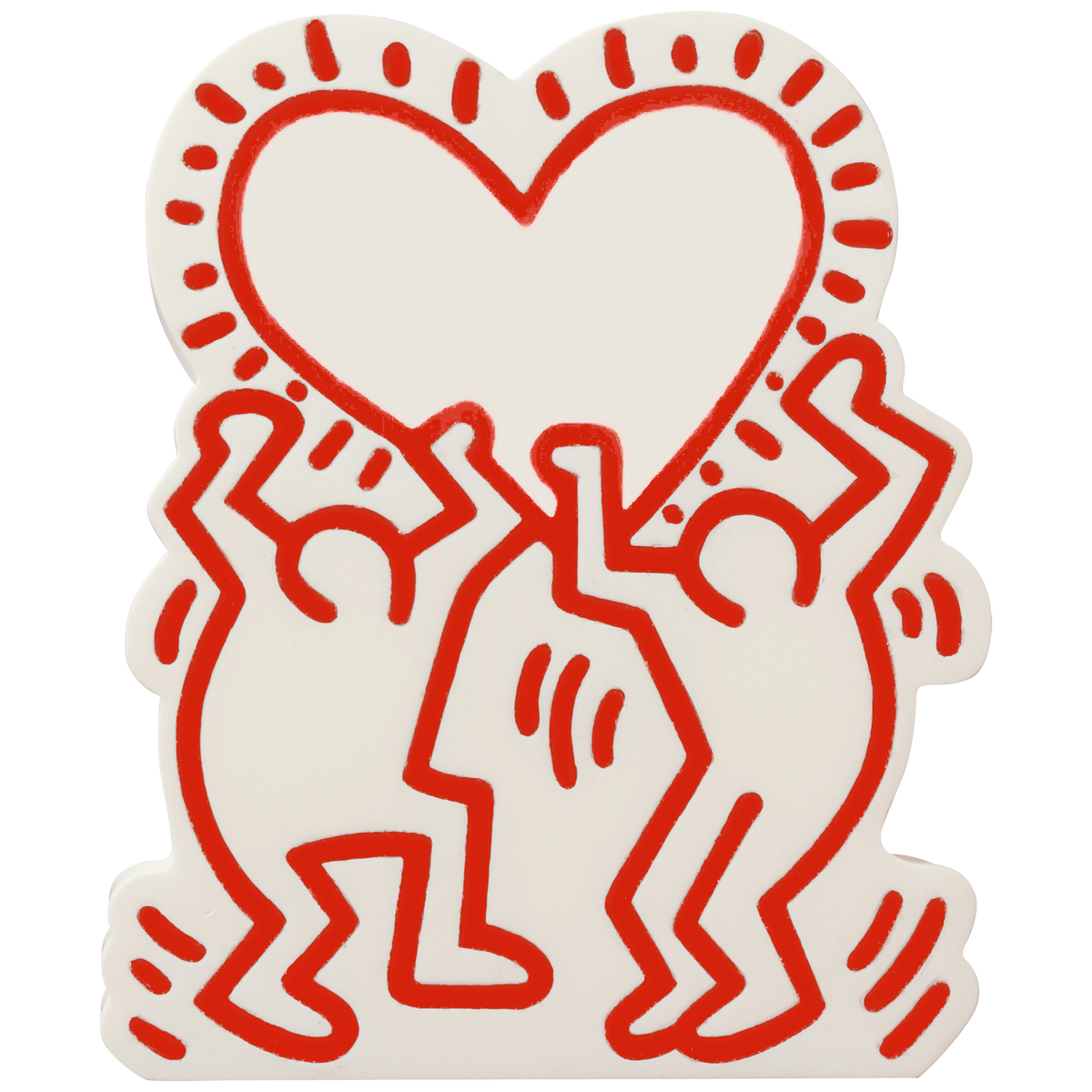 MINI VCD KEITH HARING #3 Skateboarder / With Heart / Barking Dog / Flying Devil / Radiant Baby / Andy Mouse / Three Eyed Smiling Face
