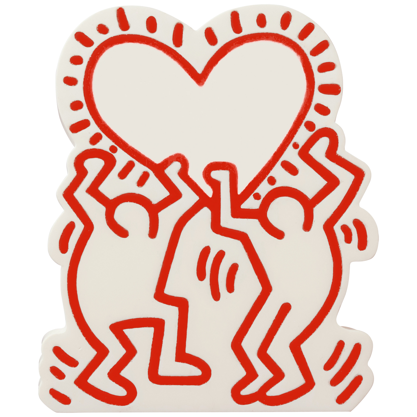 MINI VCD KEITH HARING #3 Skateboarder / With Heart / Barking Dog / Flying Devil / Radiant Baby / Andy Mouse / Three Eyed Smiling Face
