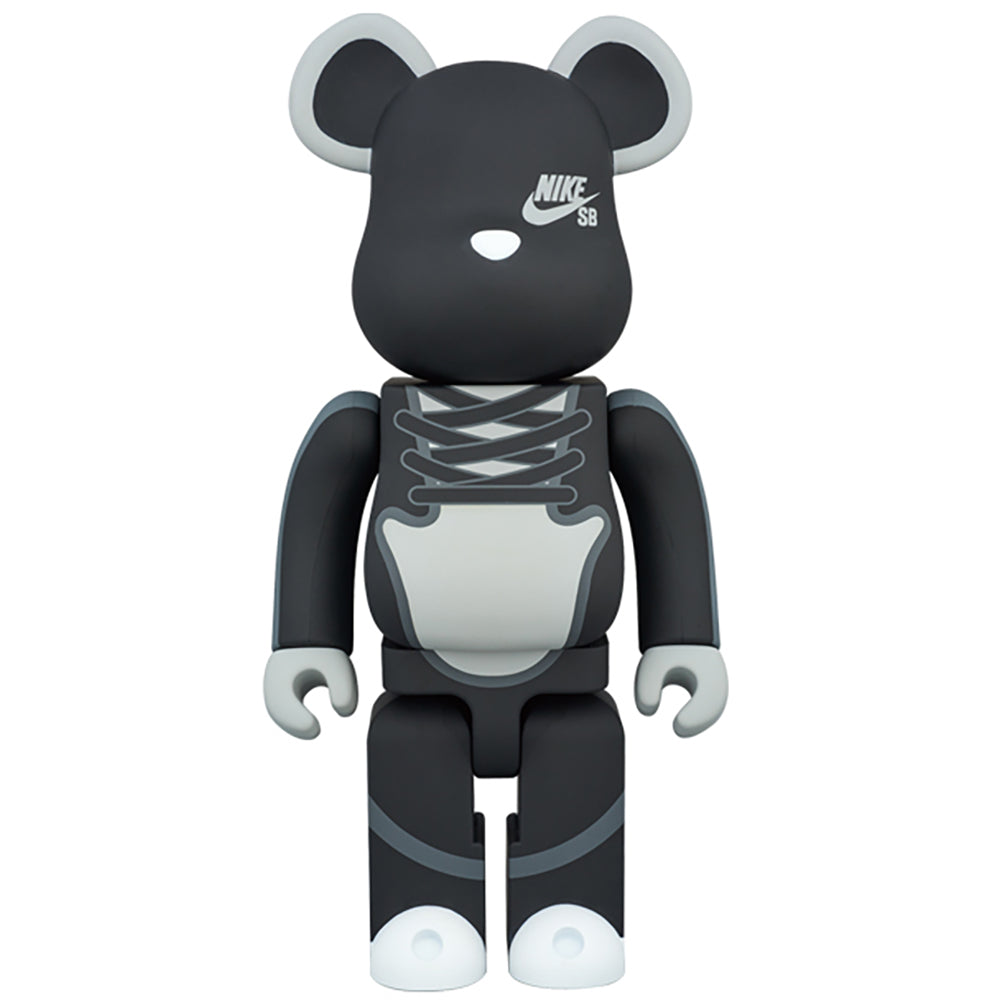 BE@RBRICK NIKE SB BLACK 100％ & 400％_3