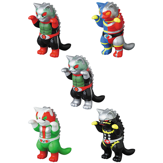 VAG BOX ネゴラ 仮面ライダー新1号 Ver.／仮面ライダー新2号 Ver.／仮面ライダーV3 Ver.／キカイダー Ver.／ハカイダー Ver.