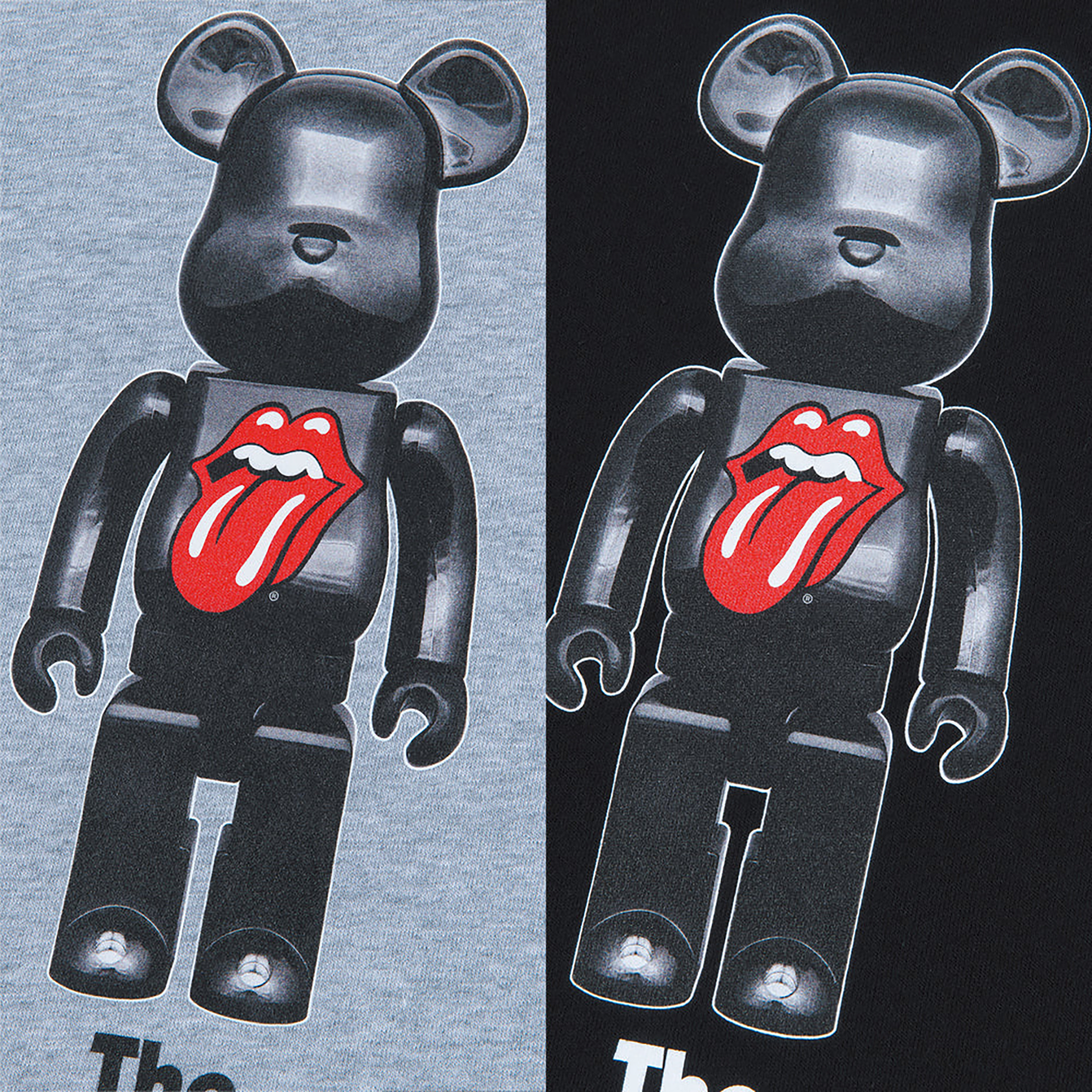MLE "The Rolling Stones" BE@RBRICK CREWNECK SWEATSHIRT "The Rolling Stones"《Planned to be shipped in late November 2022 Orders can be placed until August 10th》