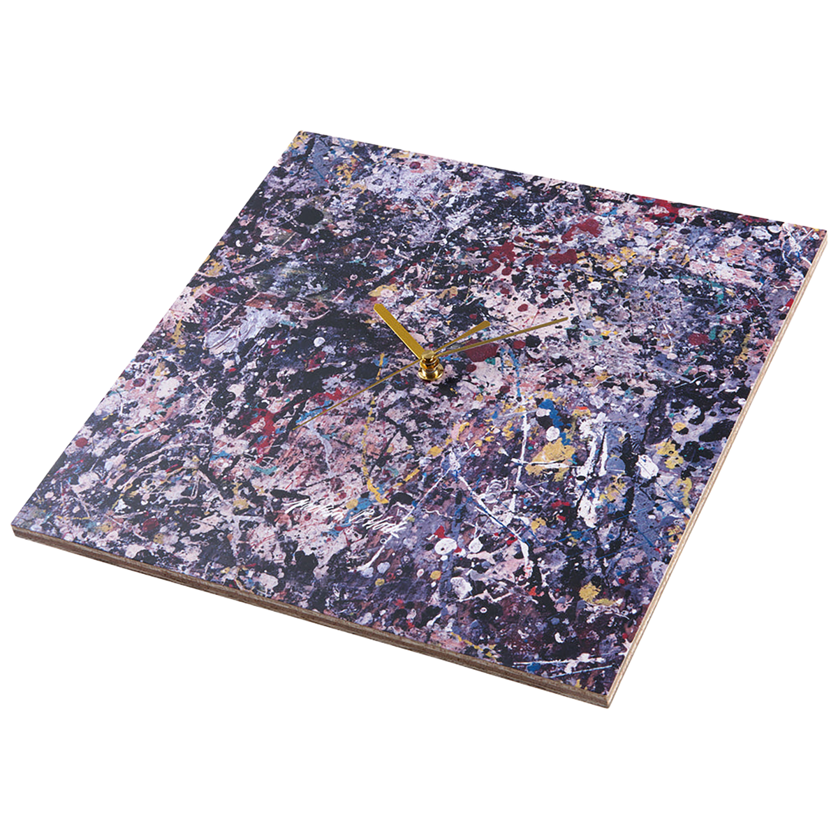 WALL CLOCK "Jackson Pollock Studio 02" made by KARIMOKU