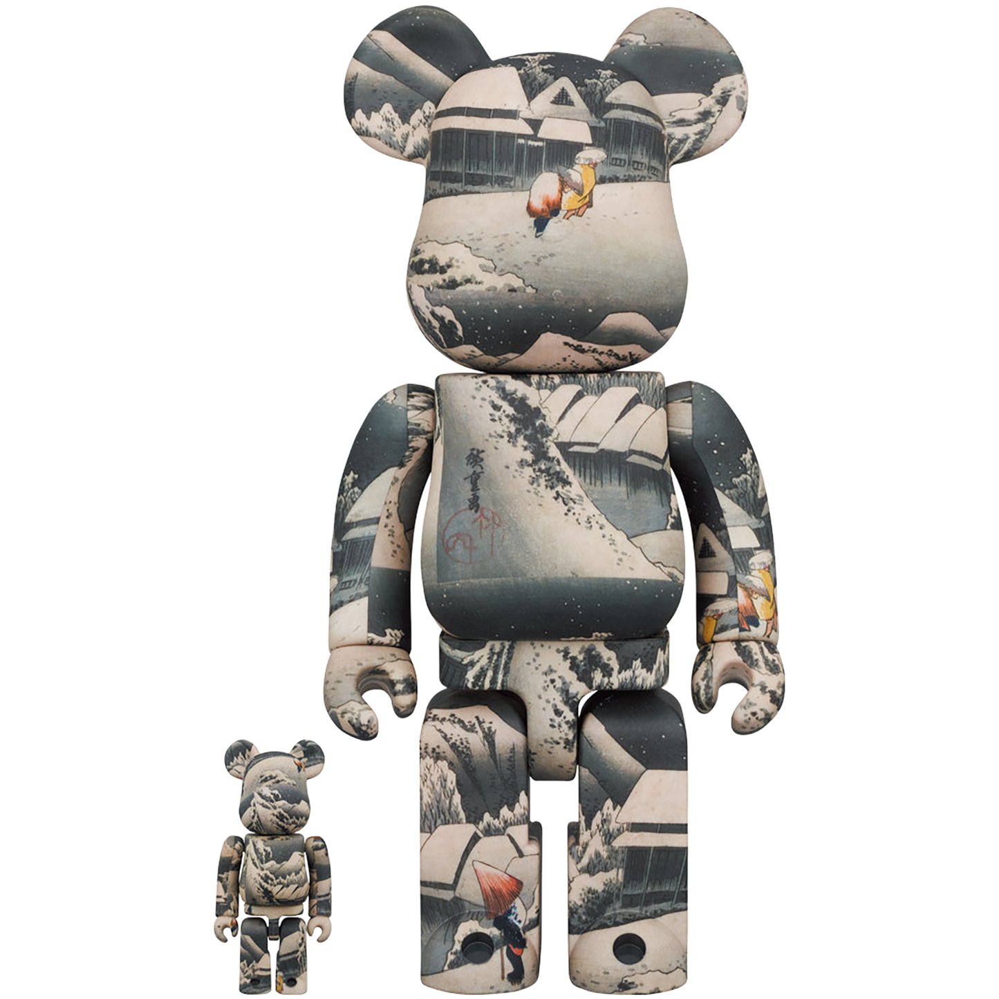 東京国立博物館 BE@RBRICK 歌川広重「東海道五十三次」蒲原 100％ & 400％《2023年12月発売・発送予定 受注期間は6月10日まで》