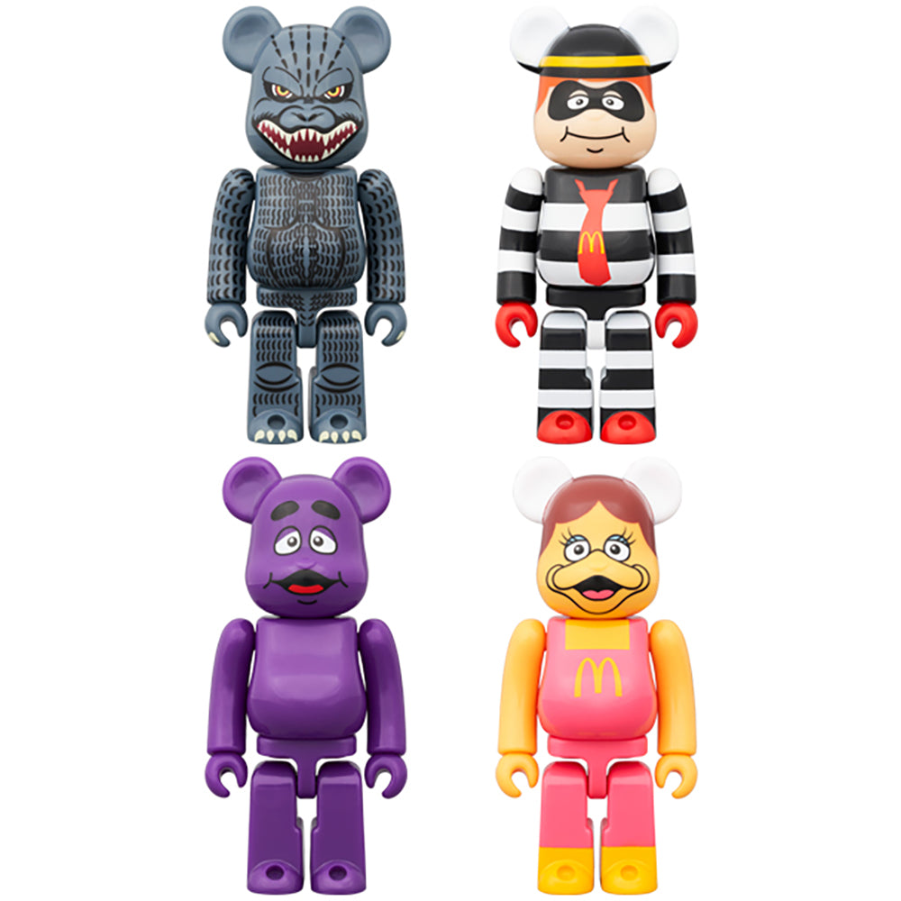 ゴジラVSマクドナルド BE@RBRICK 150％ 4体セット_0